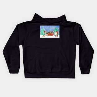 Merry Christmas Everyone Kids Hoodie